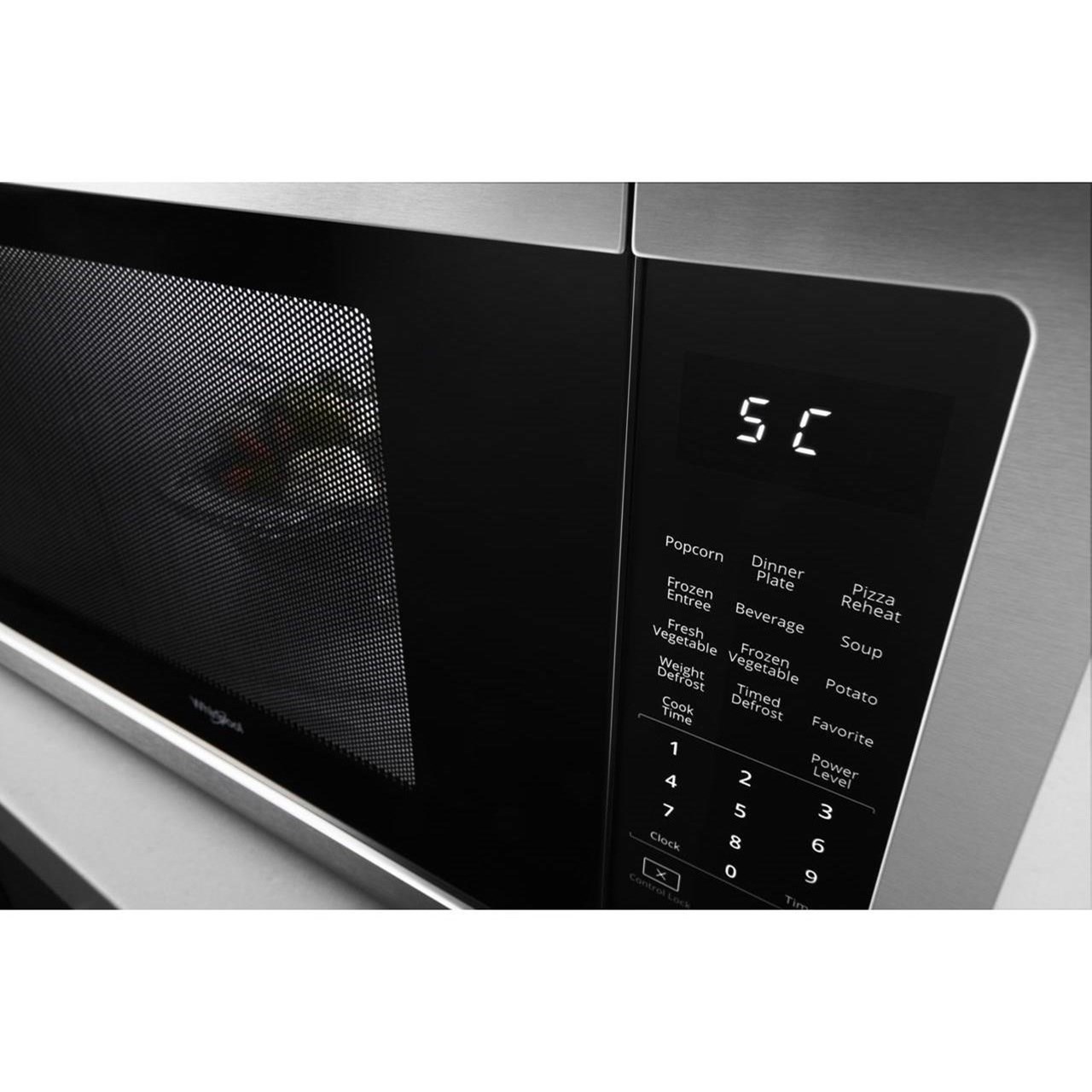 Whirlpool 2.2 cu. ft. Countertop Microwave with Sensor Cooking Sheely's Furniture & Appliance